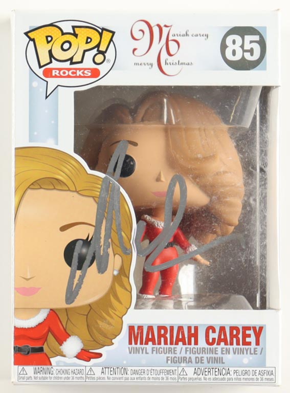 Mariah Carey Signed "Mariah Carey Messy Christmas" #85 Mariah Carey Funko Pop! Vinyl Figure (ACOA) at PristineAuction.com Mariah Carey Signed "Mariah Carey Messy Christmas" #85 Mariah Carey Funko Pop! Vinyl Figure (ACOA) at PristineAuction.com