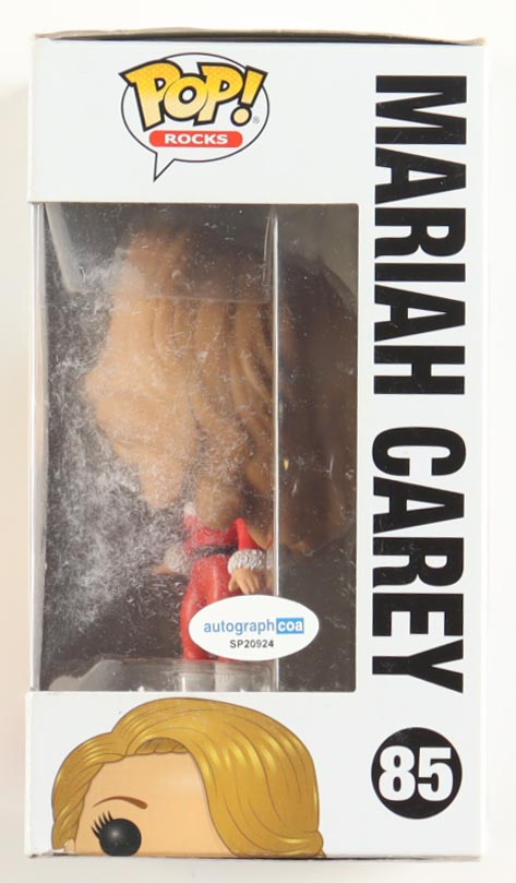 Mariah Carey Signed "Mariah Carey Messy Christmas" #85 Mariah Carey Funko Pop! Vinyl Figure (ACOA) at PristineAuction.com Mariah Carey Signed "Mariah Carey Messy Christmas" #85 Mariah Carey Funko Pop! Vinyl Figure (ACOA) at PristineAuction.com
