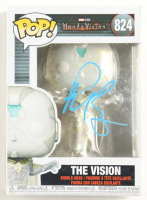 Paul Bettany Signed "WandaVision" #824 The Vision Bobble-Head Funko Pop! Vinyl Figure (ACOA) at PristineAuction.com