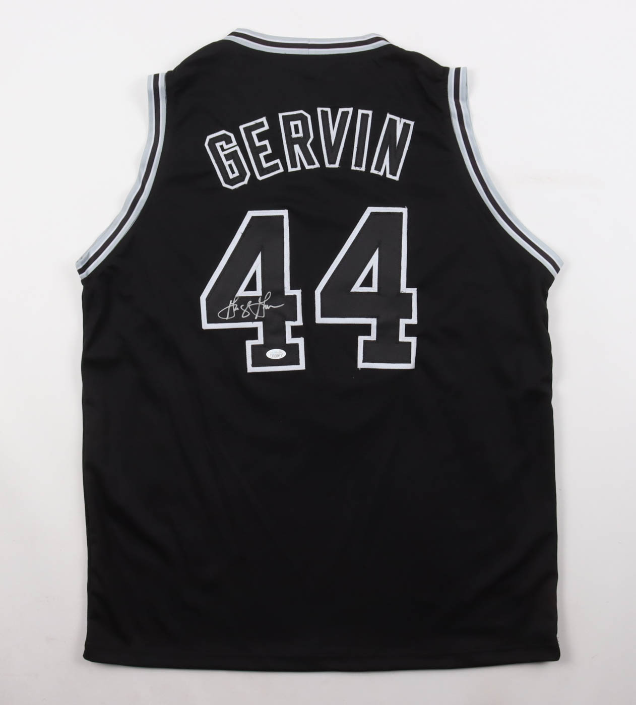 George Gervin Signed Jersey (JSA) at PristineAuction.com George Gervin Signed Jersey (JSA) at PristineAuction.com