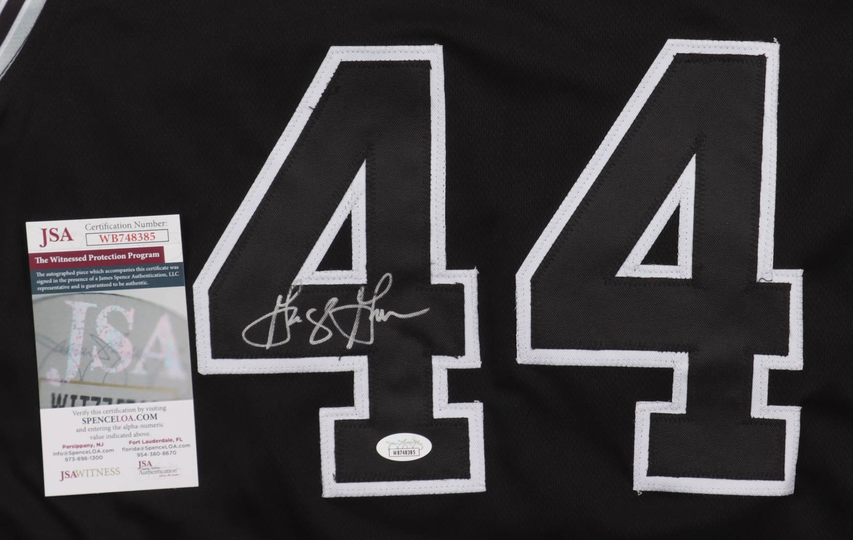 George Gervin Signed Jersey (JSA) at PristineAuction.com George Gervin Signed Jersey (JSA) at PristineAuction.com