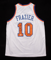 Walt "Clyde" Frazier Signed Jersey Inscribed "NBA Top 50" & "HOF 1987" (JSA) at PristineAuction.com