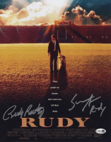 Rudy Ruettiger & Sean Astin Signed "Rudy" 11x14 Photo (JSA) at PristineAuction.com