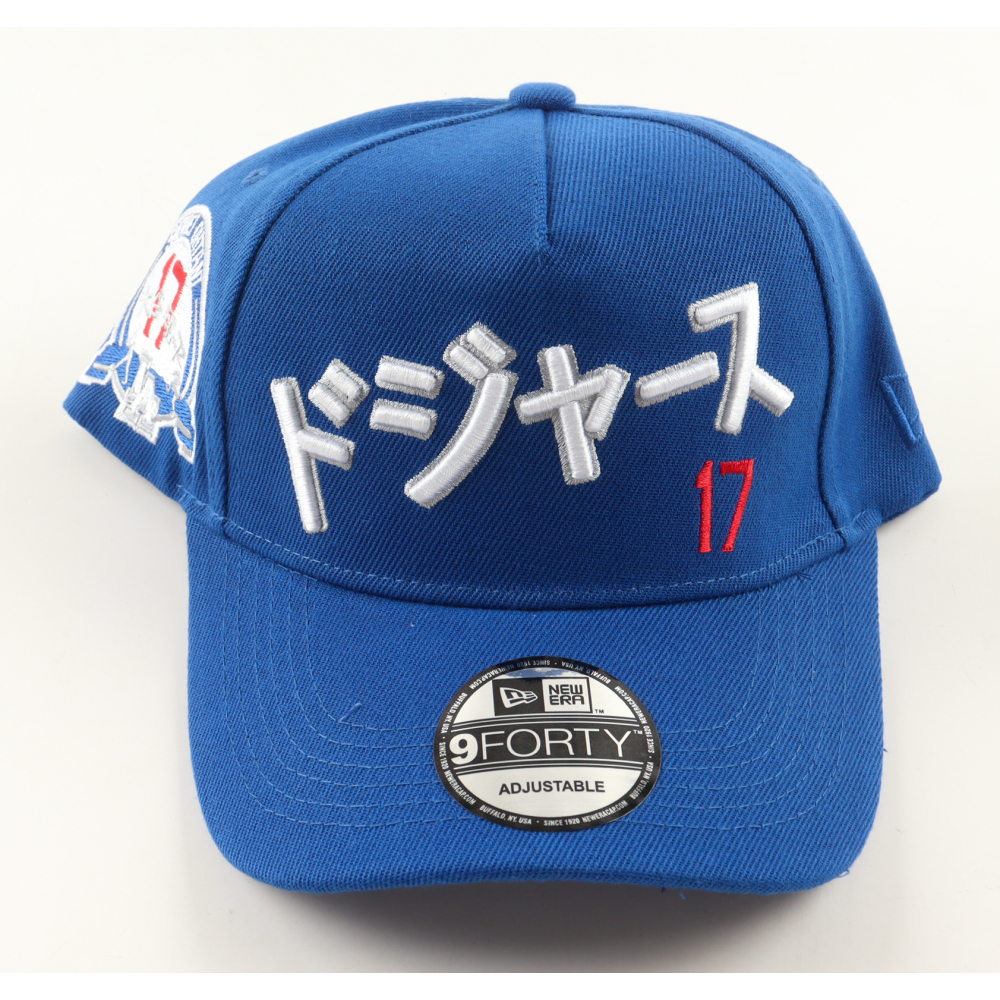 Shohei Ohtani LE Dodgers New Era 9Forty Kanji Commemorative Snapback Hat at PristineAuction.com