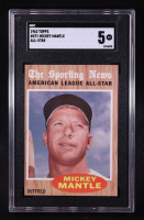 Mickey Mantle 1962 Topps All-Star #471 (SGC 5) at PristineAuction.com