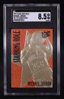 Michael Jordan 1996-97 Fleer Ultra 23KT Gold Starring Role /8039 (SGC 8.5) at PristineAuction.com