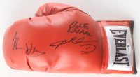 Roberto Duran, Thomas Hearns & Sugar Ray Leonard Signed Everlast Boxing Glove (Beckett) at PristineAuction.com