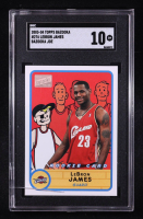 Lebron James 2003-04 Topps Bazooka Joe #276 RC (SGC 10) at PristineAuction.com