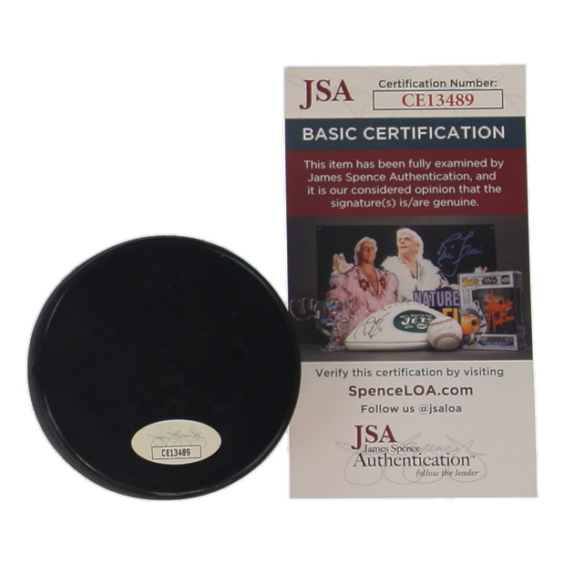 Jakub Dobes Signed Canadiens Logo Hockey Puck (JSA) at PristineAuction.com Jakub Dobes Signed Canadiens Logo Hockey Puck (JSA) at PristineAuction.com