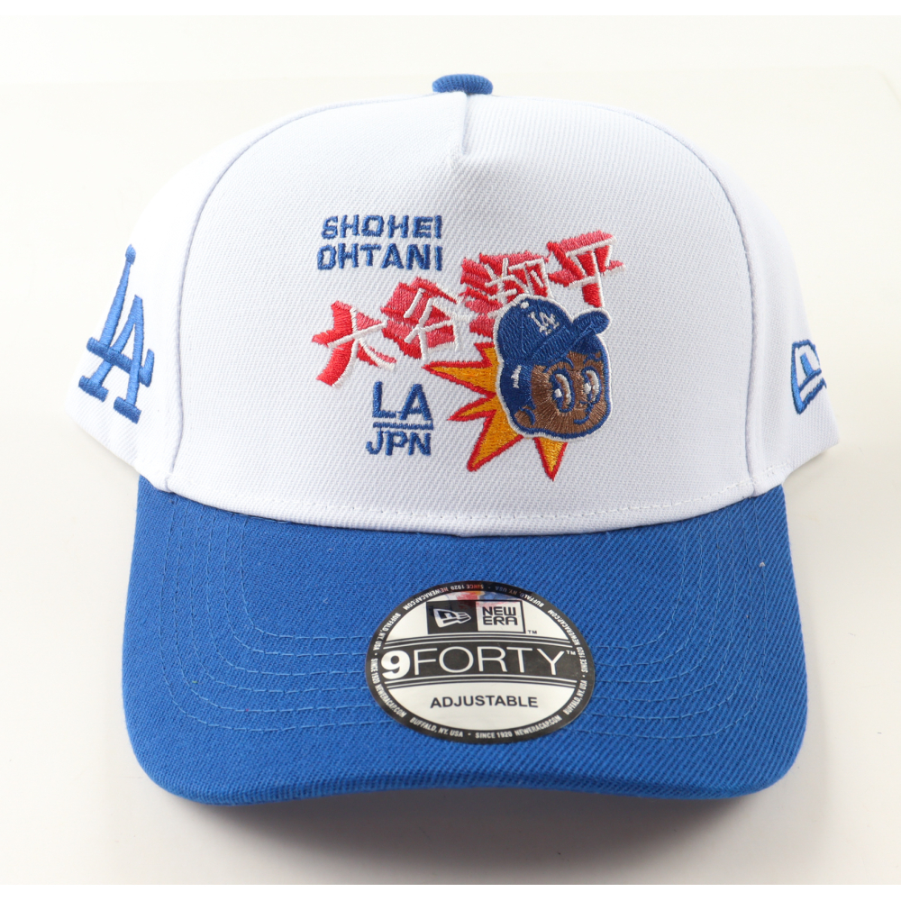 Shohei Ohtani New Era Dodgers LE 9Forty Kanji Anime Commemorative Snapback Hat at PristineAuction.com