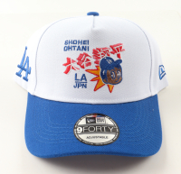 Shohei Ohtani New Era Dodgers LE 9Forty Kanji Anime Commemorative Snapback Hat at PristineAuction.com