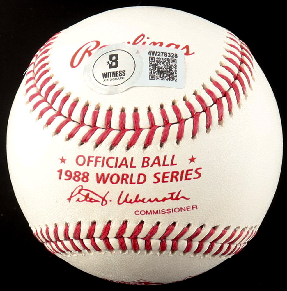 Jose Canseco Signed 1988 World Series Baseball (Beckett) at PristineAuction.com Jose Canseco Signed 1988 World Series Baseball (Beckett) at PristineAuction.com