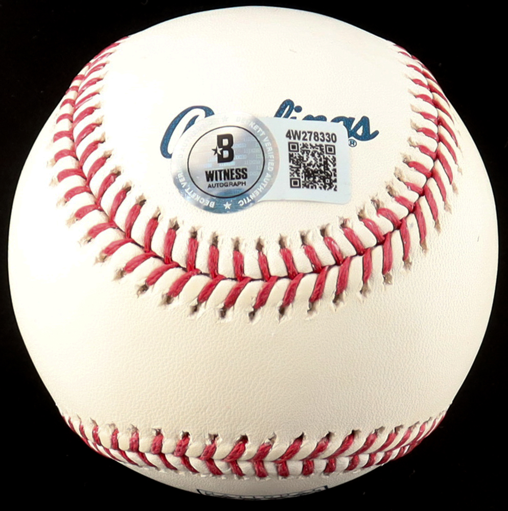 Jose Canseco Signed HOF Logo OML Baseball (Beckett) at PristineAuction.com Jose Canseco Signed HOF Logo OML Baseball (Beckett) at PristineAuction.com