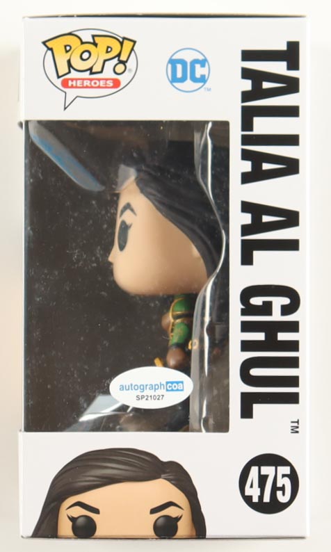 Marion Cotillard Signed "Batman" #475 Talia Al Ghul Funko Pop! Vinyl Figure (ACOA) at PristineAuction.com Marion Cotillard Signed "Batman" #475 Talia Al Ghul Funko Pop! Vinyl Figure (ACOA) at PristineAuction.com