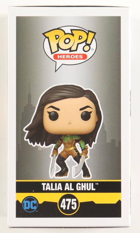 Marion Cotillard Signed "Batman" #475 Talia Al Ghul Funko Pop! Vinyl Figure (ACOA) at PristineAuction.com Marion Cotillard Signed "Batman" #475 Talia Al Ghul Funko Pop! Vinyl Figure (ACOA) at PristineAuction.com