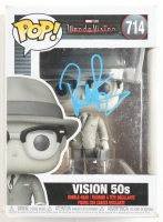 Paul Bettany Signed "Wanda Vision" Vision (50s) #714 Funko Pop! Vinyl Figure (ACOA) at PristineAuction.com