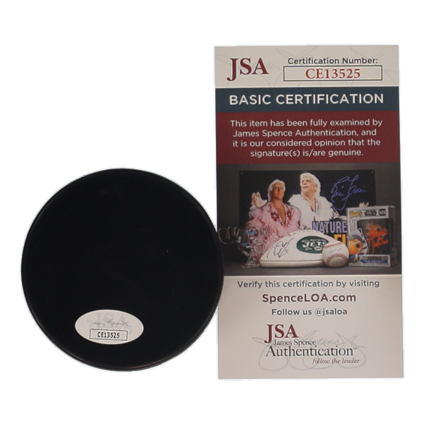 Jamie Langenbrunner Signed Stars Logo Hockey Puck (JSA) at PristineAuction.com Jamie Langenbrunner Signed Stars Logo Hockey Puck (JSA) at PristineAuction.com