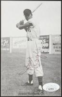 Jessie Rogers Jr. Signed Kansas City Monarchs 4x6 Photo (JSA) at PristineAuction.com