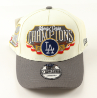 Dodgers 2025 LE World Series Champs New Era 9Forty Commemorative Snapback Hat at PristineAuction.com