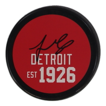 Justin Abdelkader Signed Red Wings Logo Hockey Puck (JSA) at PristineAuction.com Justin Abdelkader Signed Red Wings Logo Hockey Puck (JSA) at PristineAuction.com