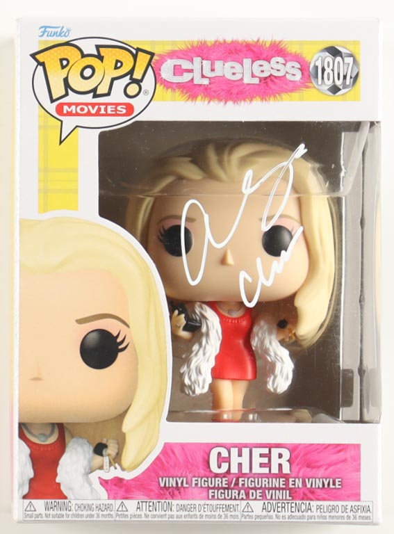 Alicia Silverstone Signed "Clueless" Cher #1807 Funko Pop Inscribed "Cher" (Beckett) at PristineAuction.com Alicia Silverstone Signed "Clueless" Cher #1807 Funko Pop Inscribed "Cher" (Beckett) at PristineAuction.com
