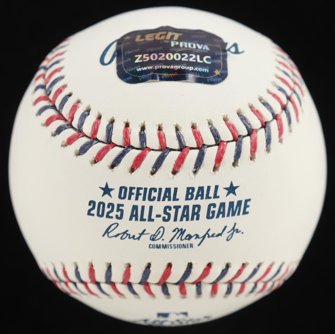 Jacob Misiorowski Signed 2025 All-Star Game Baseball Inscribed "1st ASG" (Prova) at PristineAuction.com Jacob Misiorowski Signed 2025 All-Star Game Baseball Inscribed "1st ASG" (Prova) at PristineAuction.com