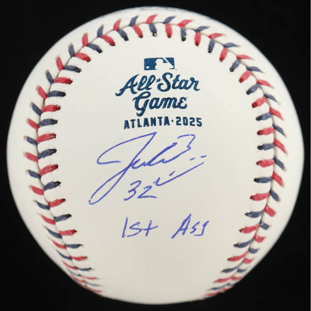 Jacob Misiorowski Signed 2025 All-Star Game Baseball Inscribed "1st ASG" (Prova) at PristineAuction.com