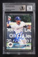 Fernando Tatis Jr. Signed 2018 Topps Pro Debut #55 RC (BGS | Auto 10) at PristineAuction.com