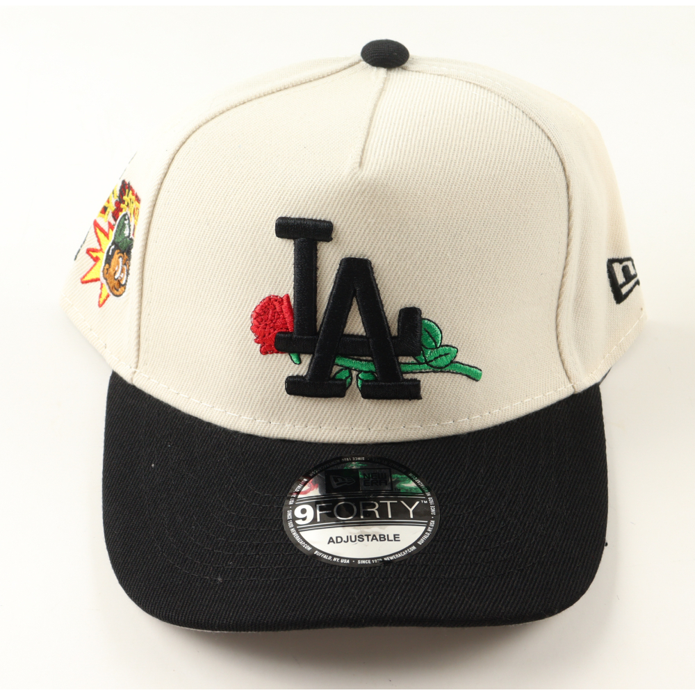Shohei Ohtani LE Dodgers New Era 9Forty Kanji Rose Commemorative Snapback Hat at PristineAuction.com