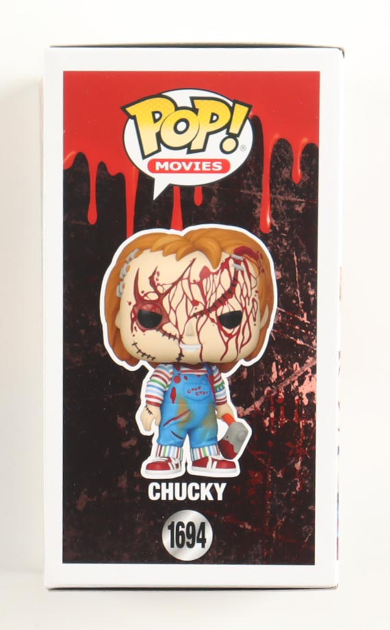 Alex Vincent Signed "Chucky" #1694 Chucky Funko Pop! Vinyl Figure Inscribed "Andy" (JSA) at PristineAuction.com Alex Vincent Signed "Chucky" #1694 Chucky Funko Pop! Vinyl Figure Inscribed "Andy" (JSA) at PristineAuction.com