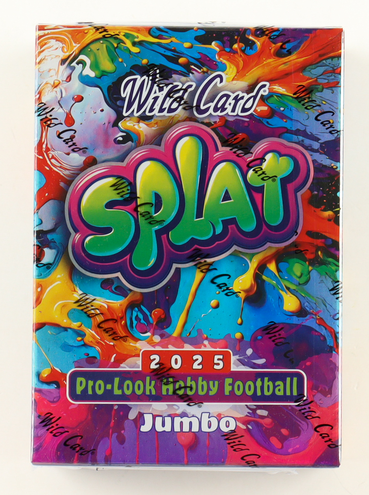 2025 Wild Card Splat Football Hobby Jumbo Box at PristineAuction.com 2025 Wild Card Splat Football Hobby Jumbo Box at PristineAuction.com
