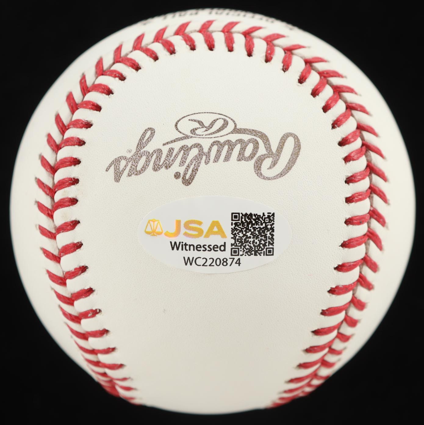 Frank Thomas Signed Official 2005 World Series Logo Baseball (JSA) at PristineAuction.com Frank Thomas Signed Official 2005 World Series Logo Baseball (JSA) at PristineAuction.com