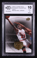 Michael Jordan 2009-10 Upper Deck MJ Legacy Collection Gold #45 (BCCG 10) at PristineAuction.com