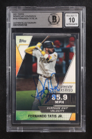 Fernando Tatis Jr. Signed 2021 Topps Significant Statistics #SS2 (BGS | Auto 10) at PristineAuction.com