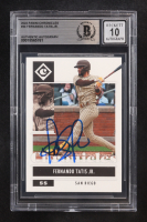 Fernando Tatis Jr. Signed 2022 Panini Chronicles #34 (BGS | Auto 10) at PristineAuction.com