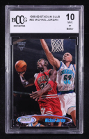 Michael Jordan 1998-99 Topps Stadium Club #62 (BCCG 10) at PristineAuction.com
