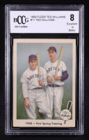 Ted Williams 1959 Fleer #11 T.Williams/J.Foxx (BCCG 8) at PristineAuction.com