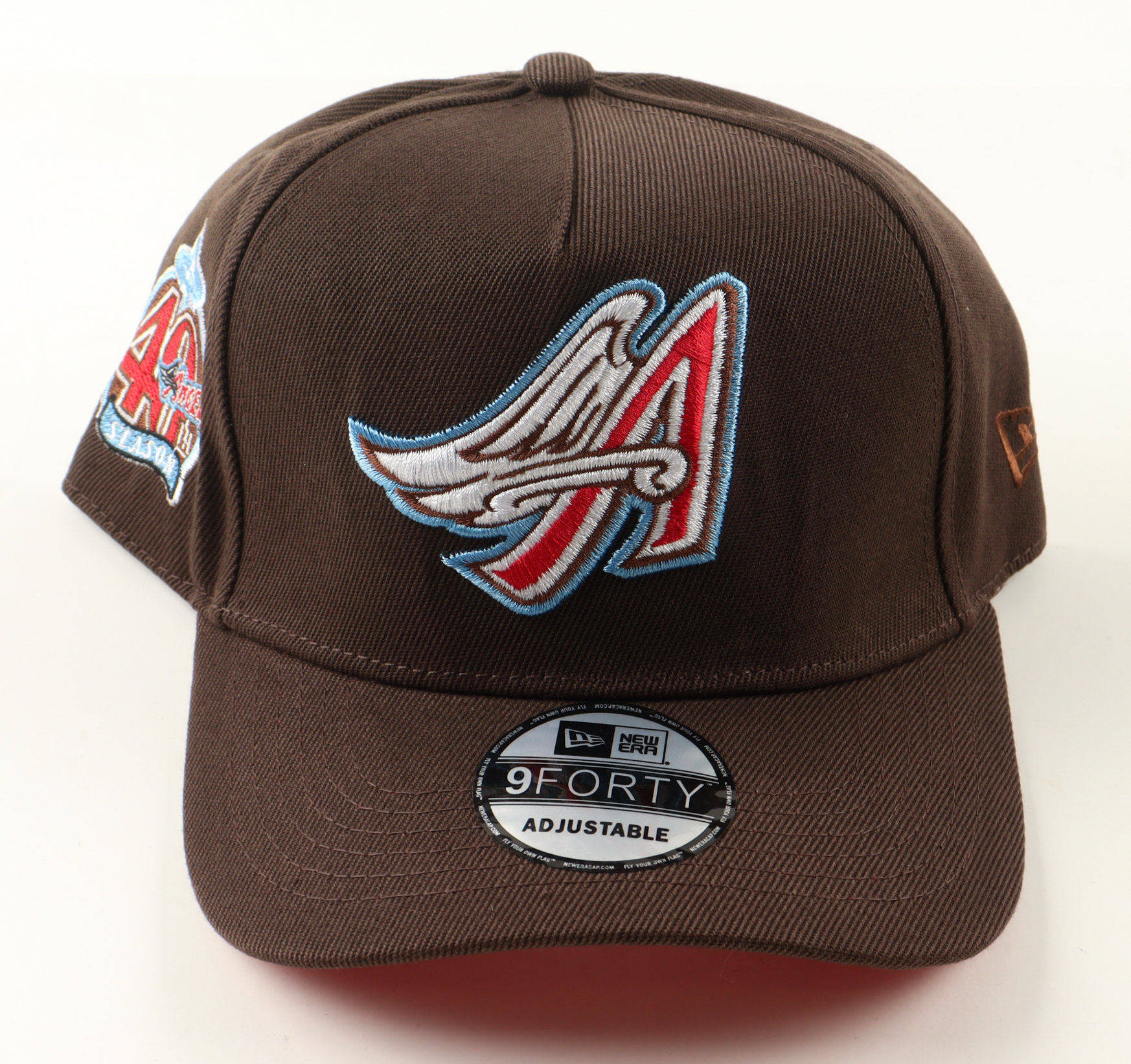 Angels LE 40th Season New Era 9Forty Commemorative Snapback Hat at PristineAuction.com Angels LE 40th Season New Era 9Forty Commemorative Snapback Hat at PristineAuction.com