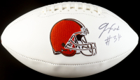 Jerome Ford Signed Browns Logo Football (JSA) at PristineAuction.com