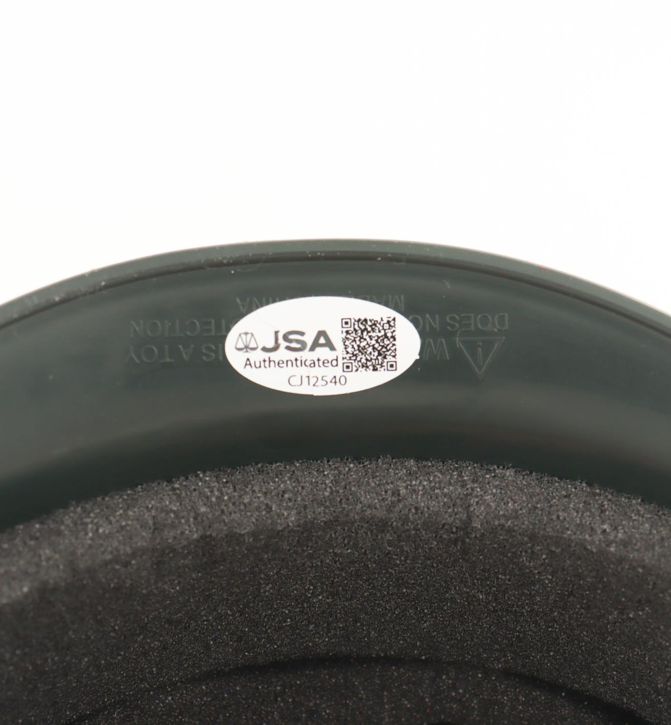 Tom Berenger Signed "Platoon" Replica Army Helmet Inscribed "'Ssgt. Barnes'" (JSA) at PristineAuction.com Tom Berenger Signed "Platoon" Replica Army Helmet Inscribed "'Ssgt. Barnes'" (JSA) at PristineAuction.com