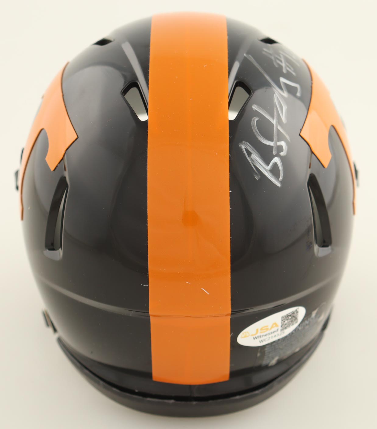 Braylon Staley Signed Tennessee Volunteers Speed Mini Helmet (JSA) at PristineAuction.com Braylon Staley Signed Tennessee Volunteers Speed Mini Helmet (JSA) at PristineAuction.com
