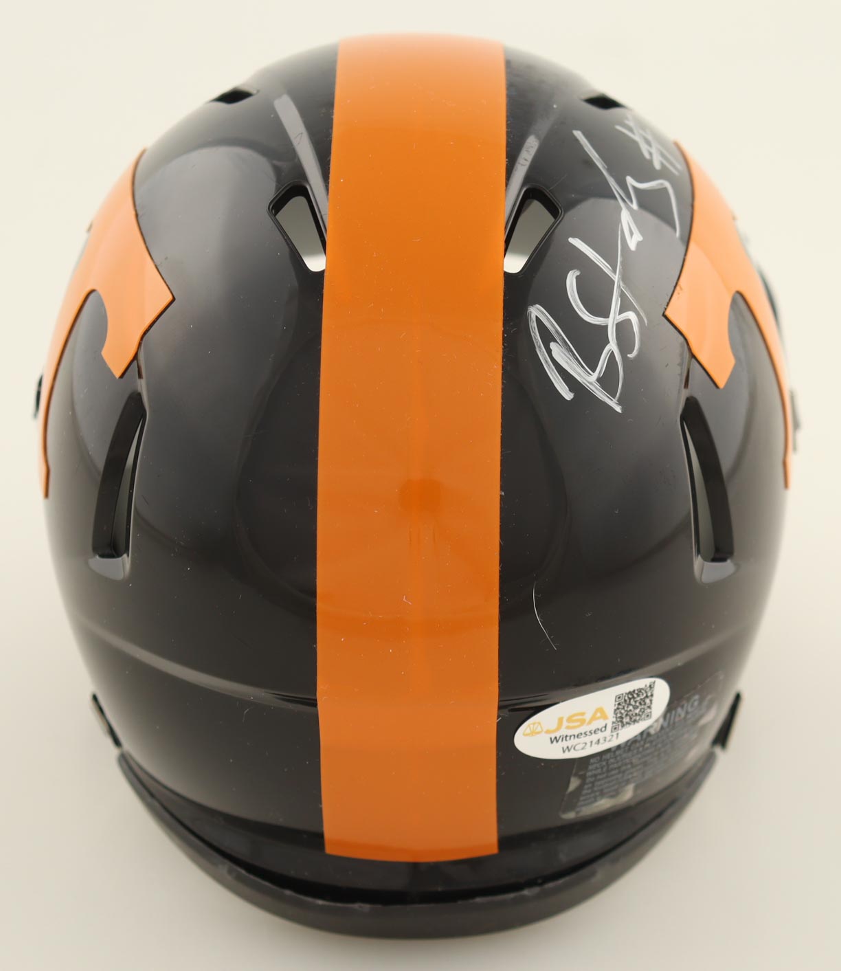 Braylon Staley Signed Tennessee Volunteers Speed Mini Helmet (JSA) at PristineAuction.com Braylon Staley Signed Tennessee Volunteers Speed Mini Helmet (JSA) at PristineAuction.com