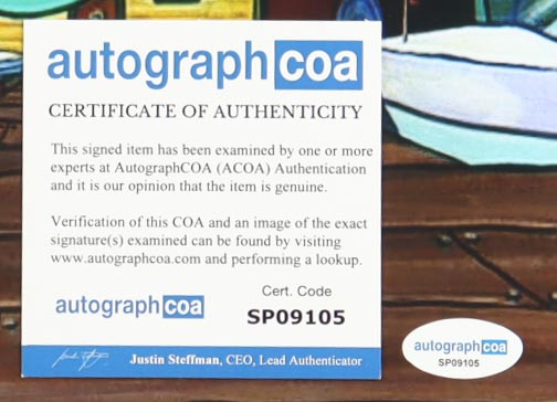 Mary Jo Catlett Signed "SpongeBob SquarePants" 8x10 Photo (ACOA) at PristineAuction.com Mary Jo Catlett Signed "SpongeBob SquarePants" 8x10 Photo (ACOA) at PristineAuction.com