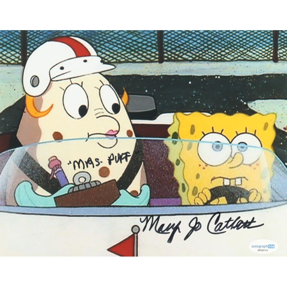 Mary Jo Catlett Signed "SpongeBob SquarePants" 8x10 Photo Inscribed "'Mrs. Puff'" (ACOA) at PristineAuction.com