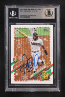 Fernando Tatis Jr. Signed 2021 Topps Walmart Holiday #HW1 (BGS) at PristineAuction.com
