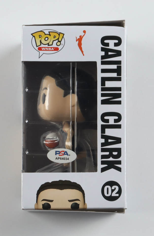 Caitlin Clark Signed Fever #02 Funko Pop! Vinyl Figure (PSA) at PristineAuction.com Caitlin Clark Signed Fever #02 Funko Pop! Vinyl Figure (PSA) at PristineAuction.com