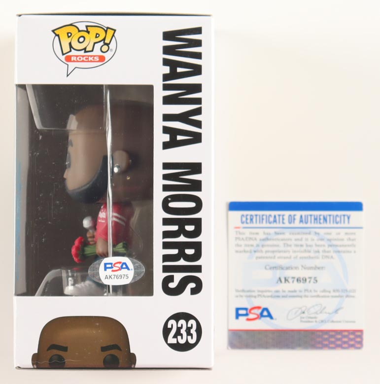 Wanya Morris Signed "Boyz II Men" #233 Funko Pop! Vinyl Figure (PSA) at PristineAuction.com Wanya Morris Signed "Boyz II Men" #233 Funko Pop! Vinyl Figure (PSA) at PristineAuction.com