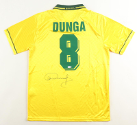 Dunga Signed Brazil Umbro Authentic Jersey (JSA) at PristineAuction.com