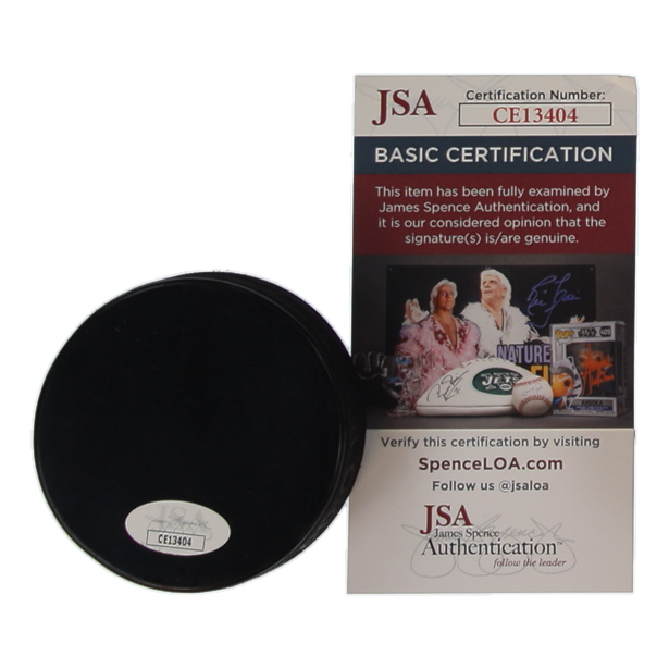 John Tortorella Signed Flyers Logo Hockey Puck (JSA) at PristineAuction.com John Tortorella Signed Flyers Logo Hockey Puck (JSA) at PristineAuction.com