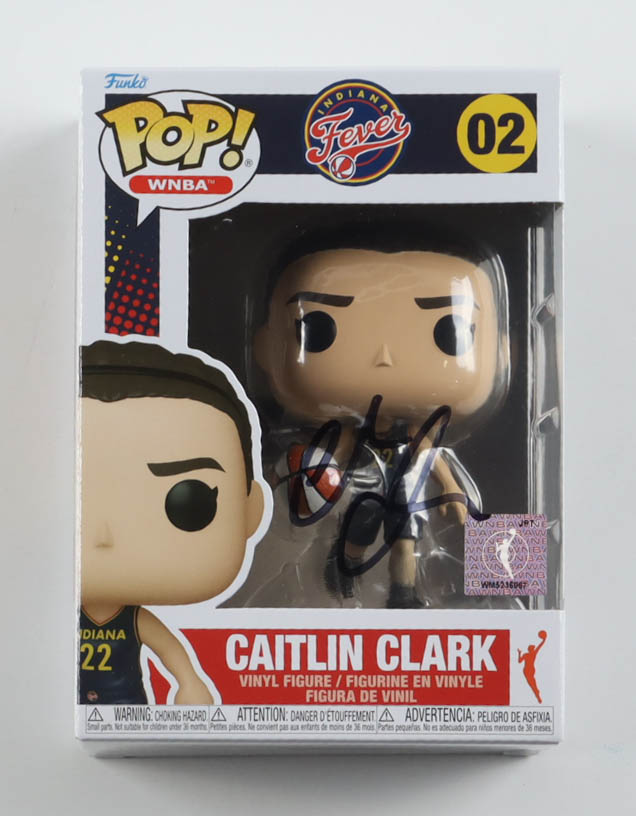 Caitlin Clark Signed Fever #02 Funko Pop! Vinyl Figure (PSA) at PristineAuction.com Caitlin Clark Signed Fever #02 Funko Pop! Vinyl Figure (PSA) at PristineAuction.com